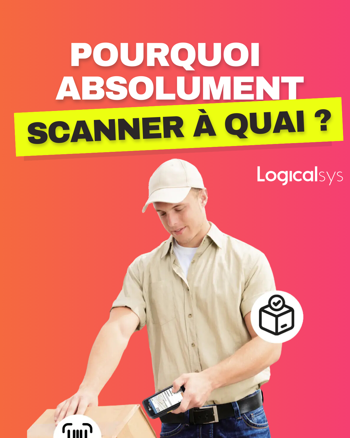 scanner a quai